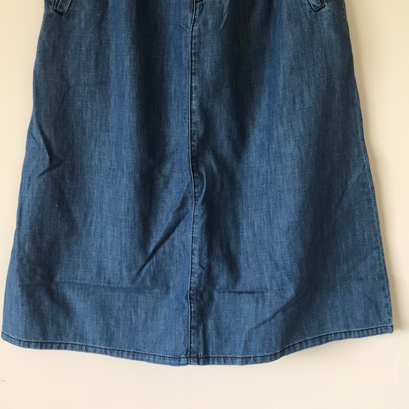 Vintage Retro style Denim front pocket skirt - Picture 4 of 5